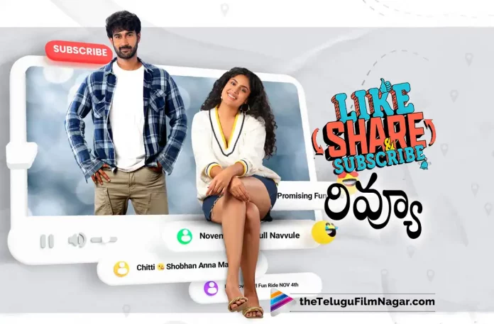 Like Share & Subscribe Telugu Movie Review, Like Share and Subscribe Telugu Movie Review, Like Share & Subscribe Movie Review, Like Share and Subscribe Movie Review, Like Share & Subscribe Review, Like Share and Subscribe Review, Like Share & Subscribe Telugu Review, Like Share & Subscribe Movie - Telugu, Like Share & Subscribe First Review, Like Share & Subscribe Movie Review And Rating, Like Share & Subscribe Critics Review, Like Share & Subscribe (2022) - Movie, Like Share & Subscribe (2022), Like Share & Subscribe (film), Like Share & Subscribe Movie (2022), Like Share & Subscribe Movie: Review, Like Share & Subscribe Story review, Like Share & Subscribe Movie Highlights, Like Share & Subscribe Movie Plus Points, Like Share & Subscribe Movie Public Talk, Like Share & Subscribe Movie Public Response, Like Share and Subscribe, Like Share Subscribe, Like Share & Subscribe, Like Share & Subscribe Movie, Like Share & Subscribe Movie Updates, Like Share & Subscribe Telugu Movie Live Updates, Like Share & Subscribe Telugu Movie Latest News, Santosh Shobhan, Faria abdullah, Brahmaji, Sudharshan, Merlapaka Gandhi, Venkat Boyanapalli, Praveen Lakkaraju, Telugu Film News 2022, Telugu Filmnagar, Tollywood Latest, Tollywood Movie Updates, Tollywood Upcoming Movies