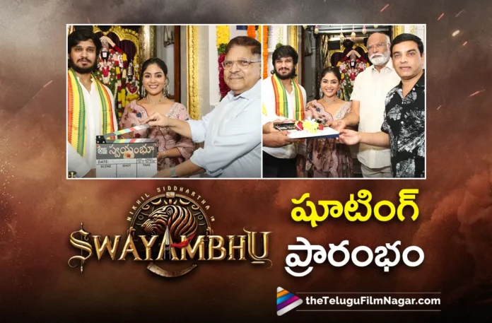 Nikhil Siddhartha's New Movie Swayambhu Shooting Begins