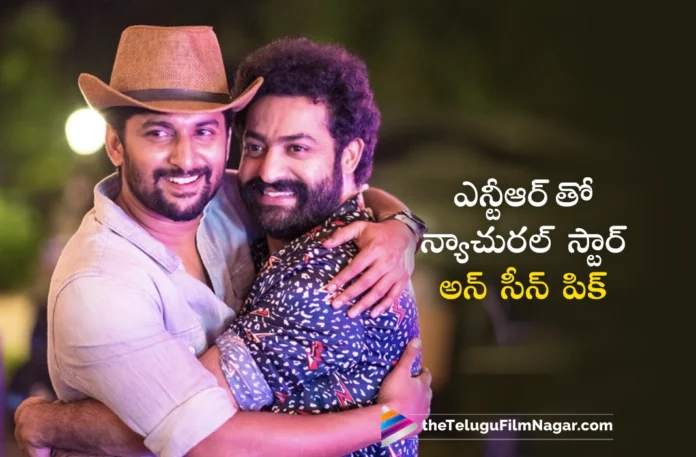 nani shared unseen photo with jr ntr
