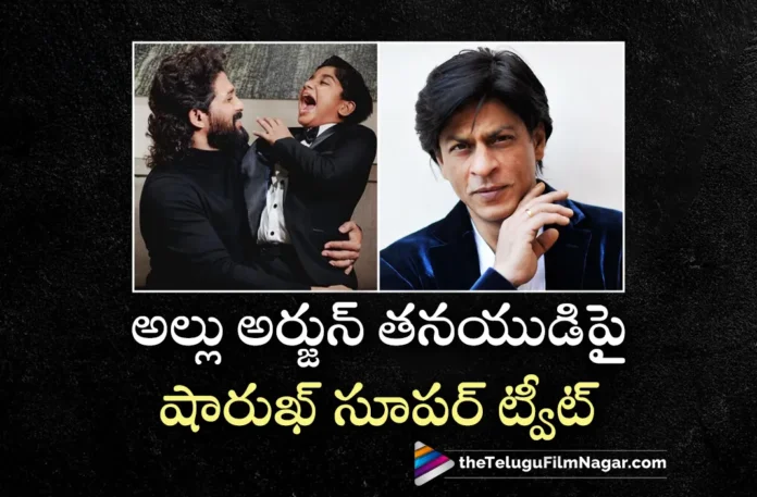 Shah Rukh Khan Reacts to Allu Arjun's Son Sings Dunki Song