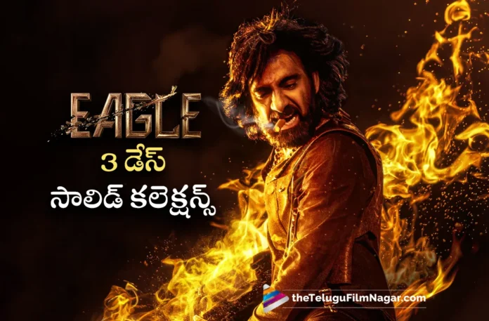 raviteja eagle movie 3 days worldwide collections