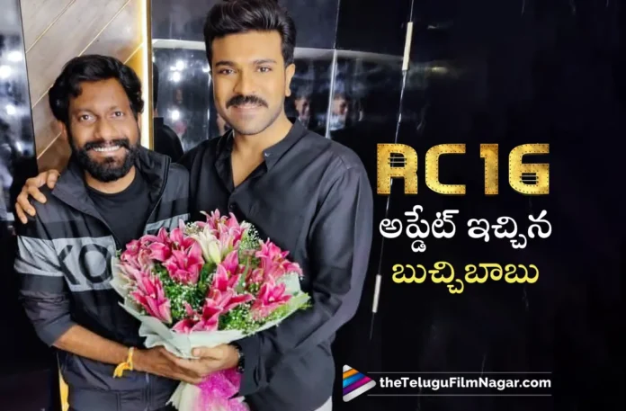buchi babu says three song compositions finished for rc 16