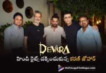 Karan Johar's Dharma Productions Acquired North India Theatrical Rights of Devara Movie