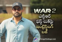 interesting buzz on jr ntr first look from war 2 movie
