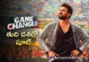 ram charan game changer movie shoot nearing to completion